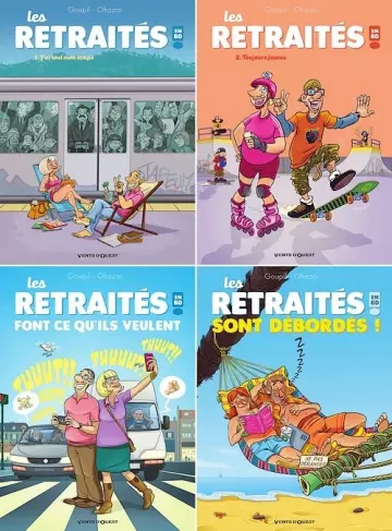 Les Retraites en BD (T01 a T04)