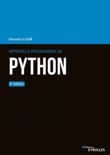 Apprenez à  programmer en Python - 4e