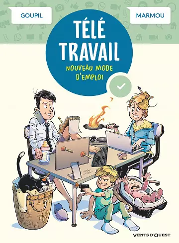 Télétravail, nouveau mode d'emploi - Jacky Goupil , Marmou (2021)