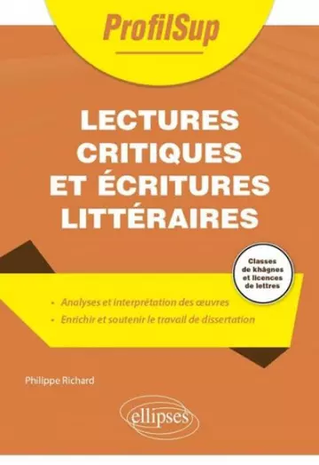 Lectures critiques et écritures littéraires