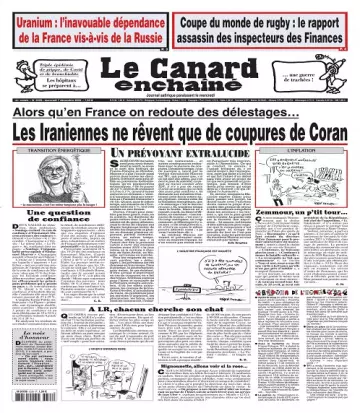 Le Canard Enchaîné N°5326 Du 7 Décembre 2022