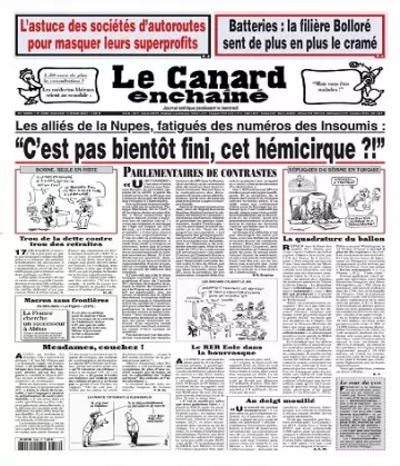 Le Canard Enchaîné N°5336 Du 15 Février 2023