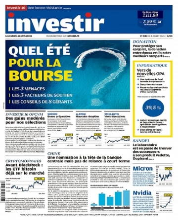 Investir N°2583 Du 8 au 14 Juillet 2023