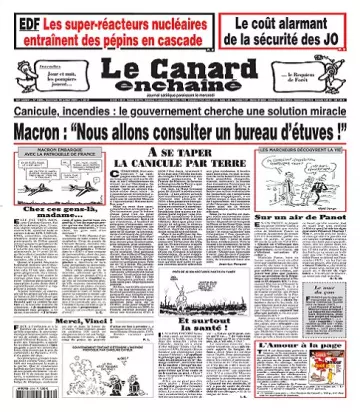 Le Canard Enchaîné N°5306 Du 20 Juillet 2022