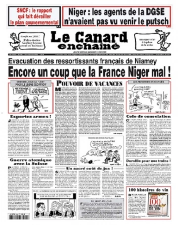 Le Canard Enchaîné N°5360 Du 2 Août 2023