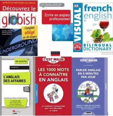 Pack livres Apprentissage de la langue anglaise