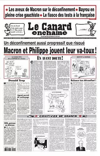 Le canard enchaîné N° 5190 du Mercredi 29 avril 2020