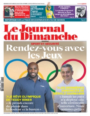 Le Journal Du Dimanche N°4045 Du 21 au 27 Juillet 2024