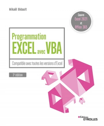 Programmation Excel avec VBA - 3e édition