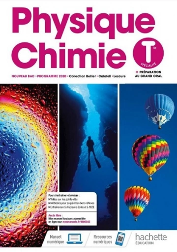 MICHEL BARDE, SAVÉRIO CALLÉA, JOËL CARRASCO, ETC. - HACHETTE - PHYSIQUE-CHIMIE TERMINALES - LIVRE ÉLÈVE