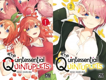 GOTOUBUN NO HANAYOME (THE QUINTESSENTIAL QUINTUPLETS) - TOMES 01 ET 02